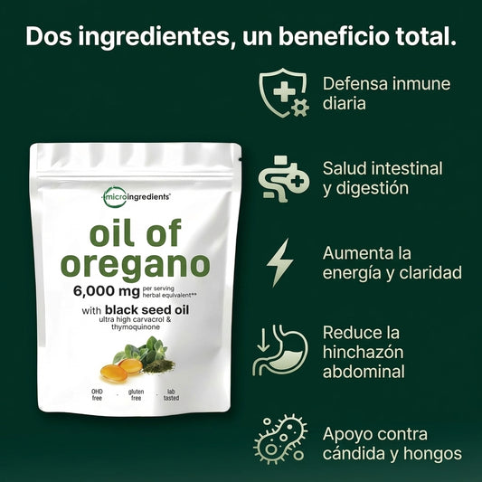 Oregano oil - Reduces belly bloat and increases energy in 72 hrs
