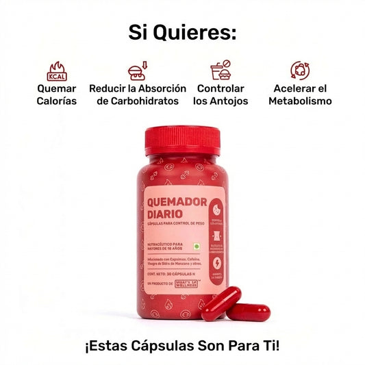 Daily fat burner capsules