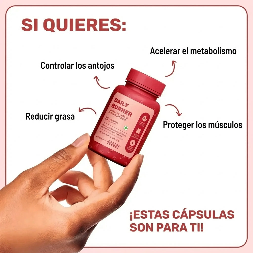 Daily fat burner capsules