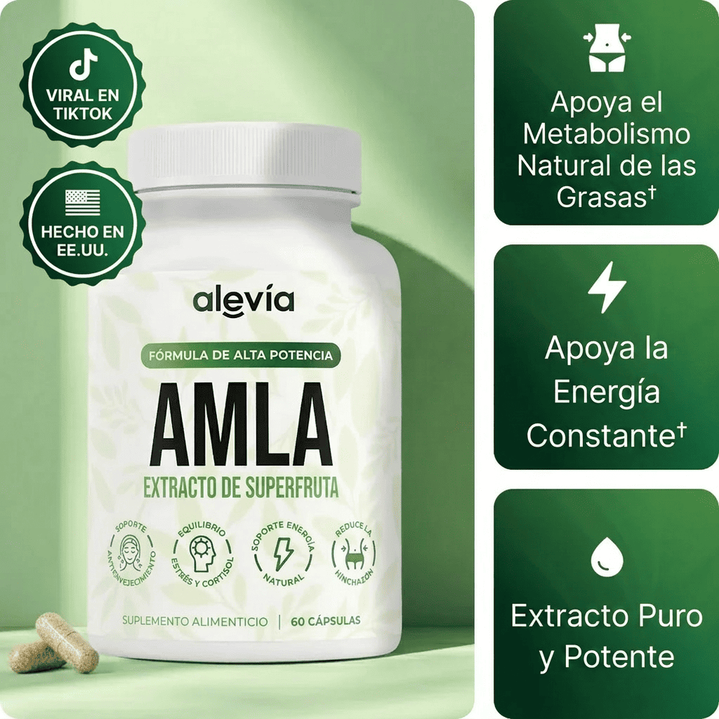 Cápsulas naturales de Amla Superfruit®️