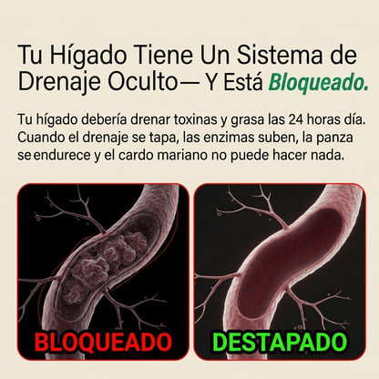 Nueva fórmula de máxima potencia: cápsulas de drenaje hepático de Sculptique™
