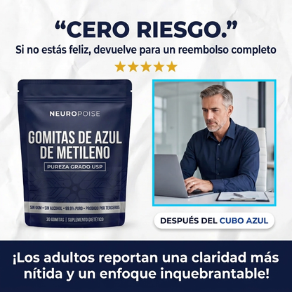 Gomitas de azul de metileno UpperWayy™