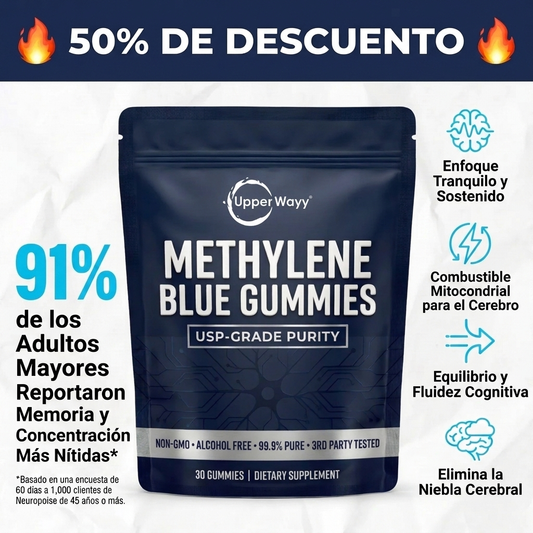 Gomitas de azul de metileno UpperWayy™