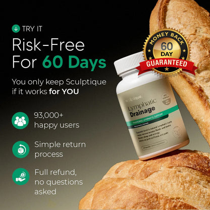 New Maximum Strength Formula: Sculptique™ Lymphatic Drainage Capsules...